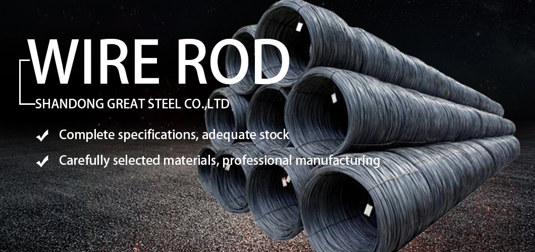 Various Specifications Support Cutting Low Carbon Steel Wire Rod Making Nails