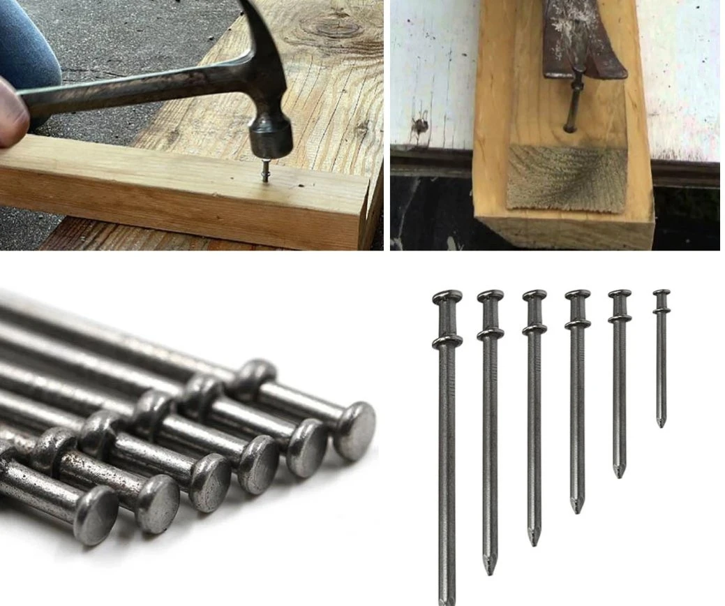 Galvanized/Seismic Processing/Construction/Home Improvement Fixed Double-Headed Nails