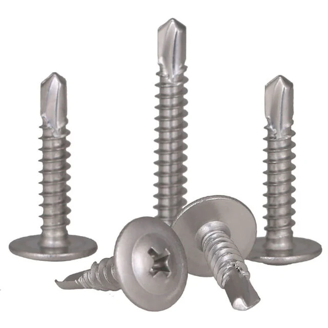 Wholesale Price Crossed Recessed Modified Truss Head Wafer Head Zinc Plated Self Drilling Screw