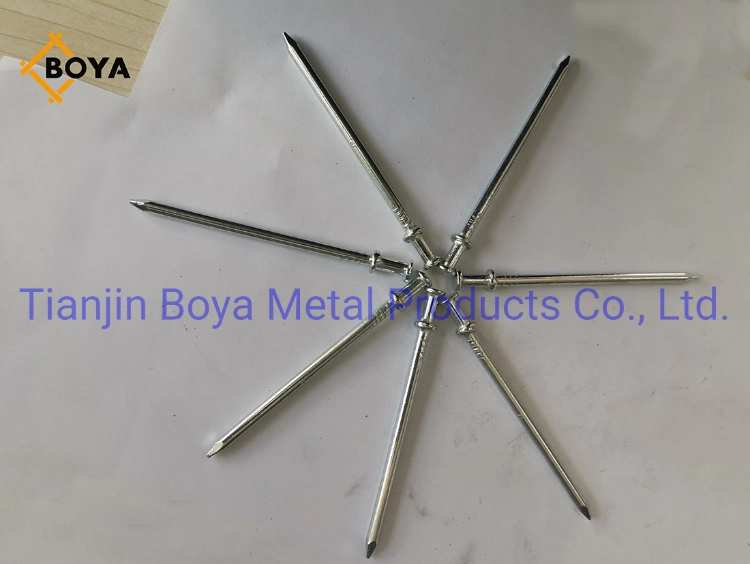 Polished 16D Double Head Nail Duplex Head Nail From Tiajin Factory