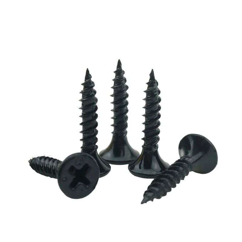 3.5*19mm C1022A Bugle Head Black Phosphate Galvanized Coarse Fine Corrugated Drywall Screw