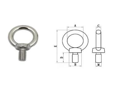 Rigging Hardware Fittings Eye Screw JIS 1168