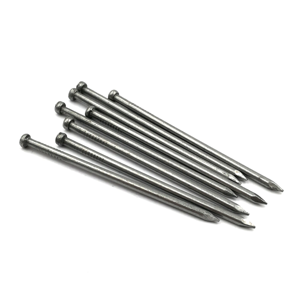 Factorylost Head Panel Pins Bullet Head Nails Common Nails Without Head Headless Nails Oval Nails for All Over The World Market