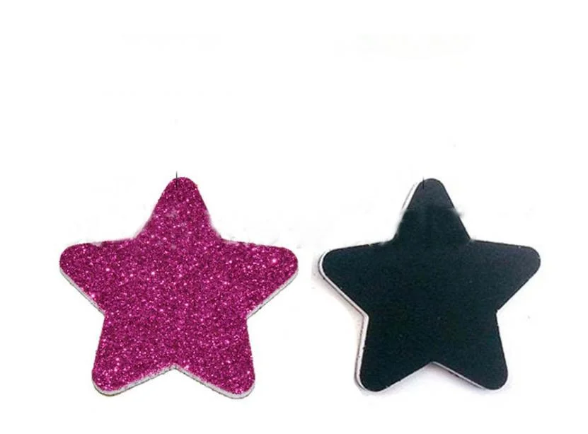 Nail Art Set Accessories Five-Pointed Star Glitter Nail File Non-Woven Fabric Onion Powder Shaped Nail File