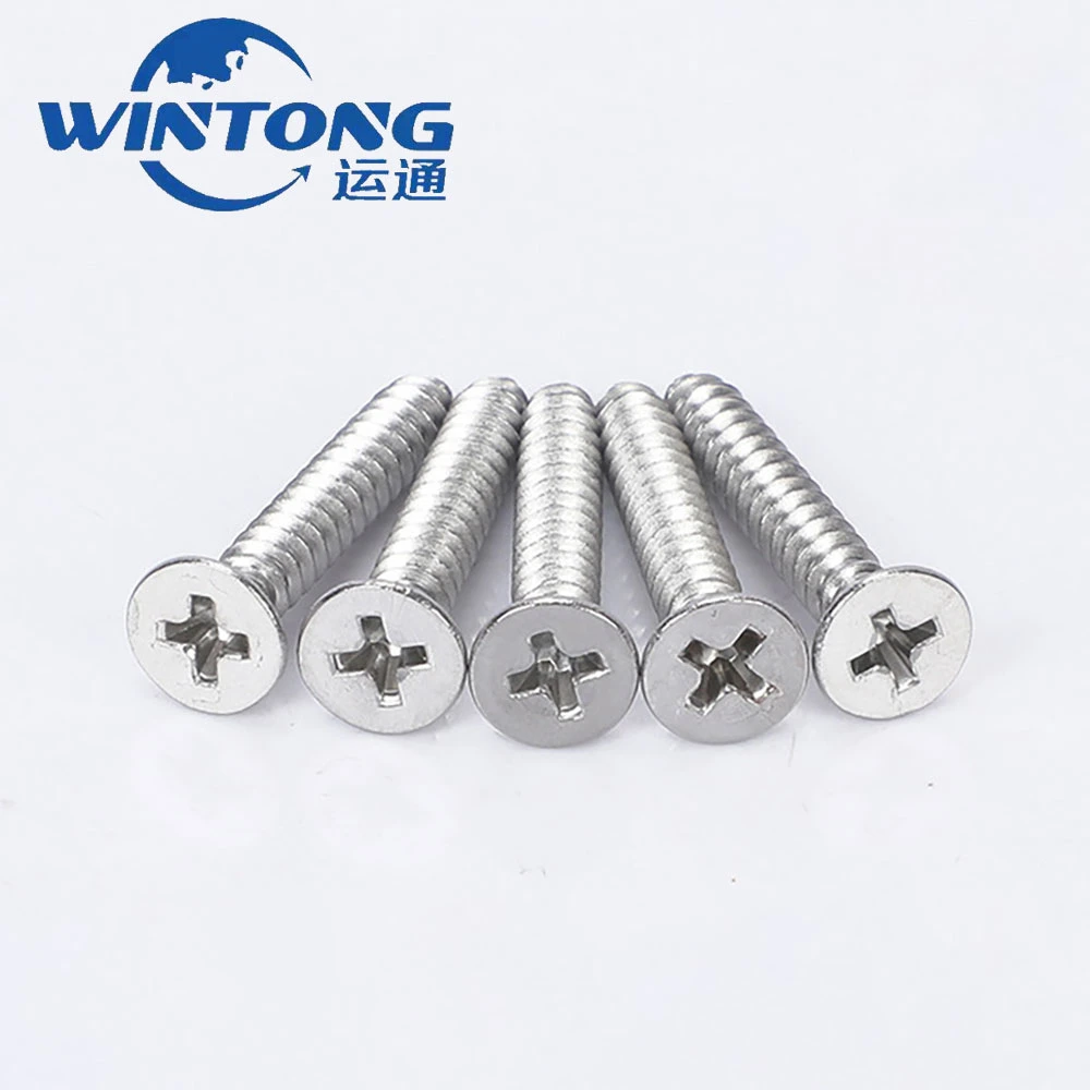 Iron Ash Phosphorus Drallwall Nails Cross Countersunk Head with Hard Self - Tapping Screws