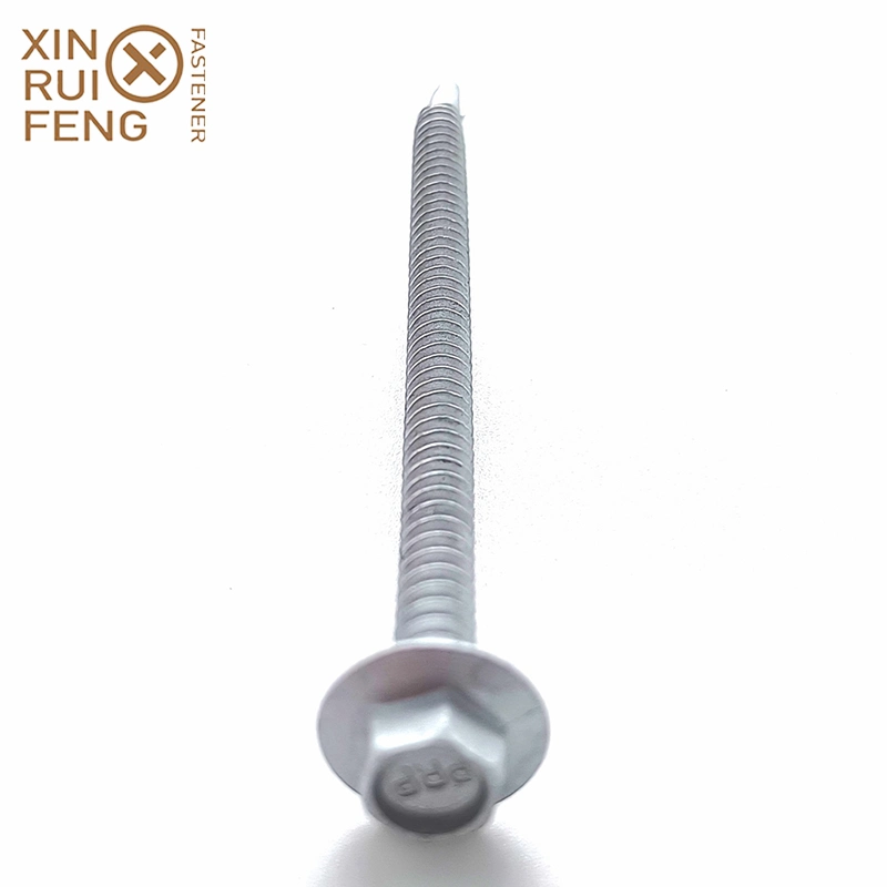 Chinese Xinruifeng Fasteners Epoxy Ruspert SDS Hex Flange Roofing Self Drilling Screws