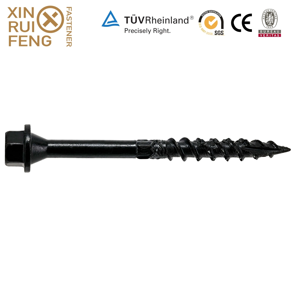 Xinruifeng Fasteners Epoxy Coated Hot Sale Timber Building Purlin Crest Roofing C3 C4 Ruspert Zinc Hex Washer Head Self Drilling Screws