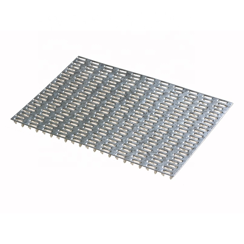 Galvanized Steel Building Connectors Timber Wood Truss Bend Gang Nail Plate