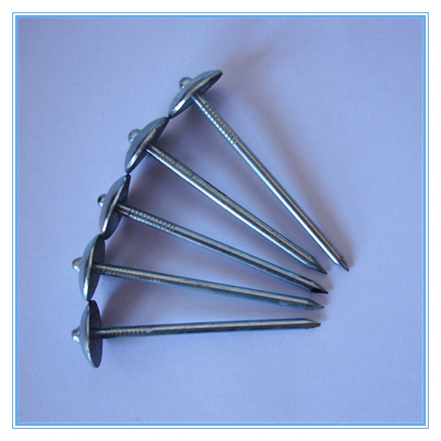 Assembled Concave Shank Roofing Nail