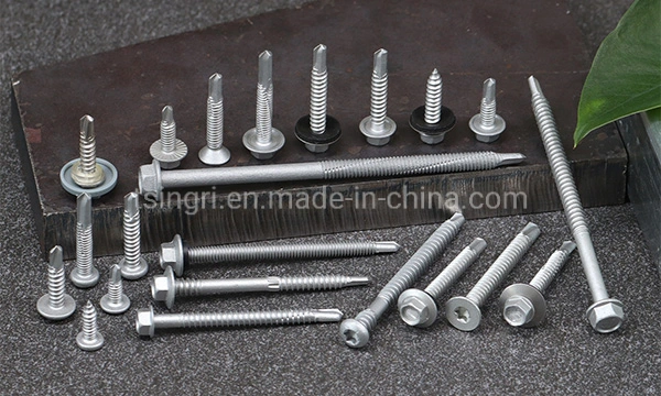 TGR/Tsingri Australian Anticorrosion Surface AS3566 Hex Head Bi-Metal Screws Drilling Screws