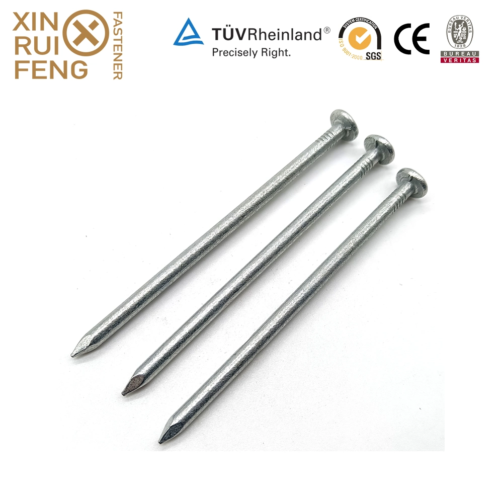 Xinruifeng Fasteners American Smooth Shank 5bl Pack 1 2/1 in. Electrogalvanized Eg. HDG. Mg. Steel Roofing Nails