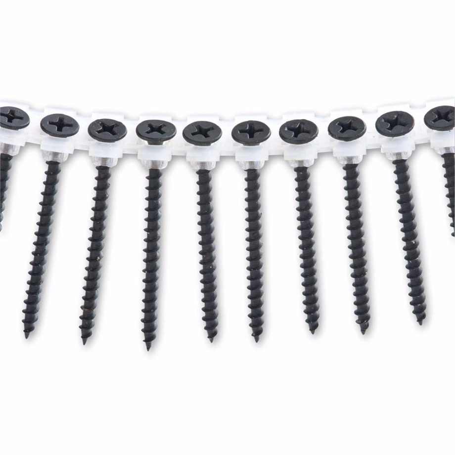 Plastic Striped Chained Collected Drywall Screw From Tianjin Factory