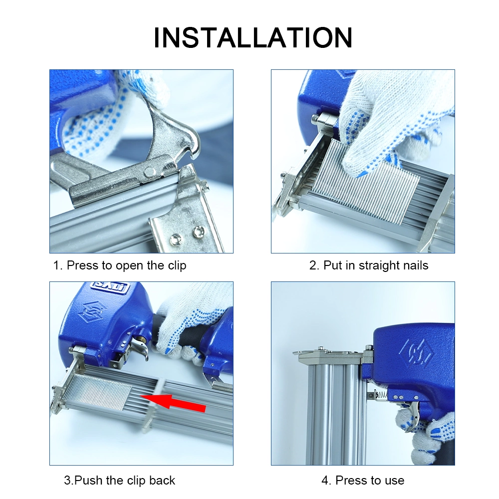 Sali ST64B 10-64mm Pneumatic Air Steel Nail Gun Nailer