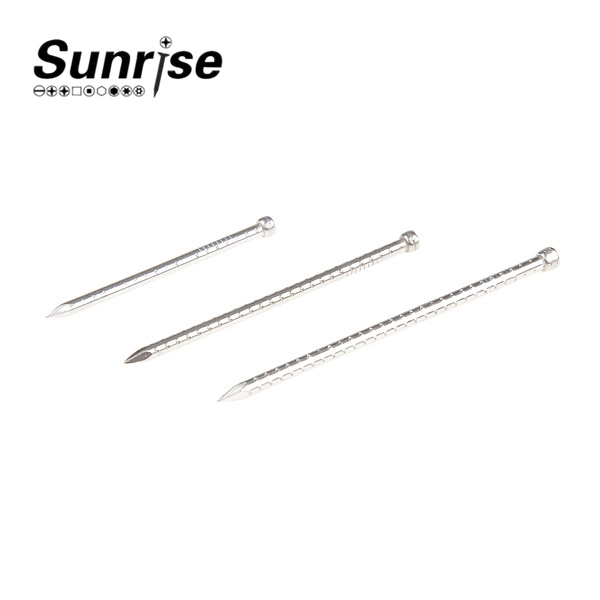 Lost Head-Brad (Checkered) Hollow Shank Nails Screw