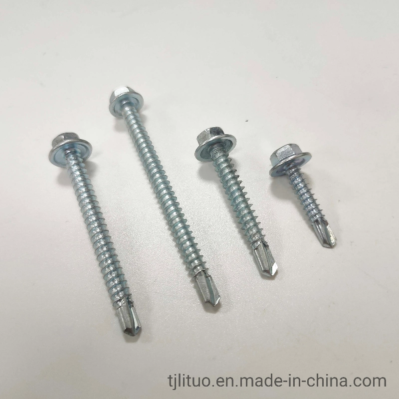 Hex Head Self Drilling EPDM Washer Screw