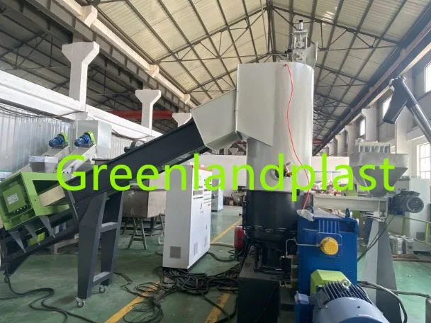 PP PE Film Recycling Pelletizing Machine with Agglomerate and Compactor