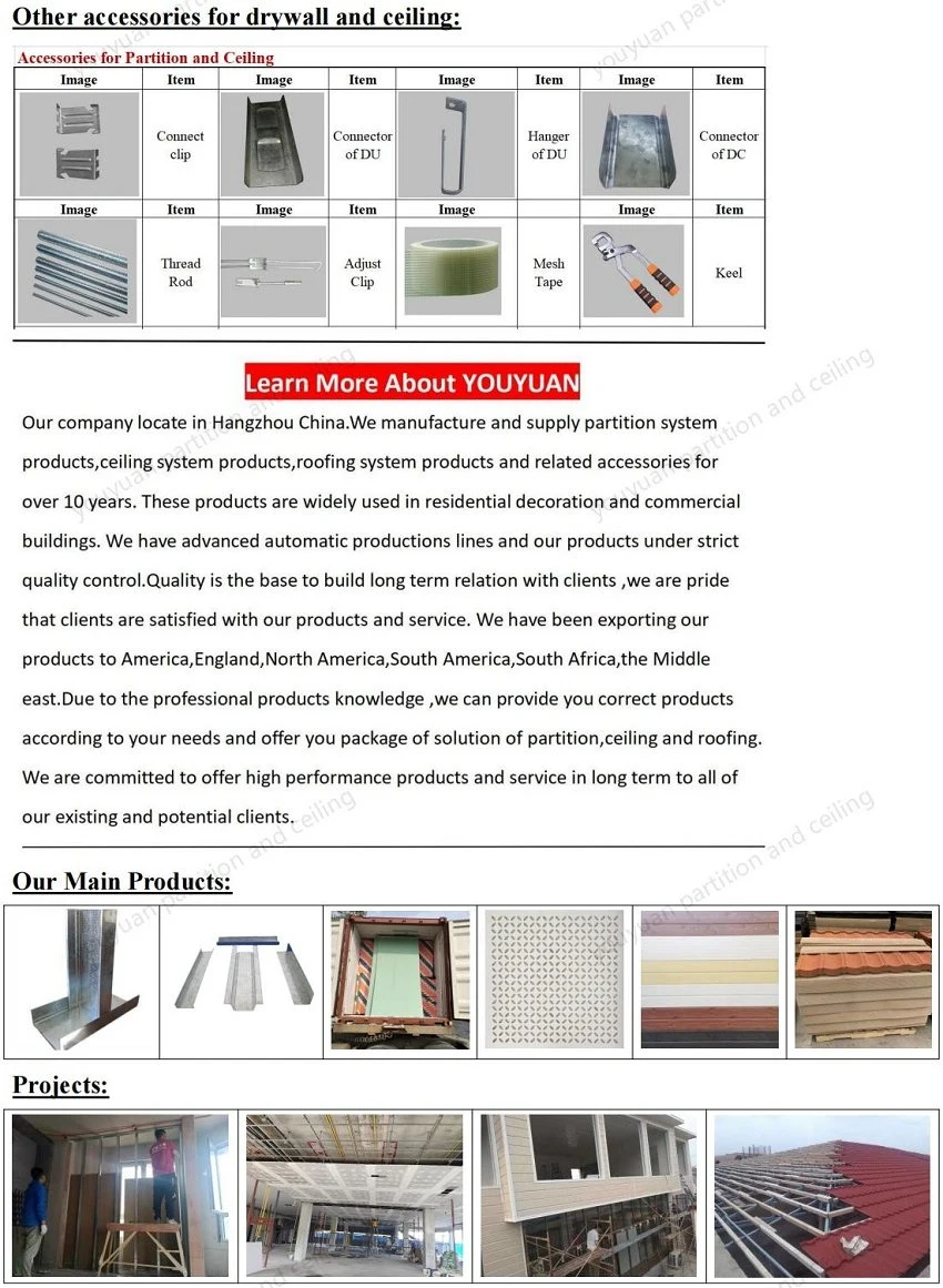 Bugle/Csk/Truss Head Phillips/Pozi/Torx/Square Drive Drywall Screw Self Drilling Screw Chipboard Screws