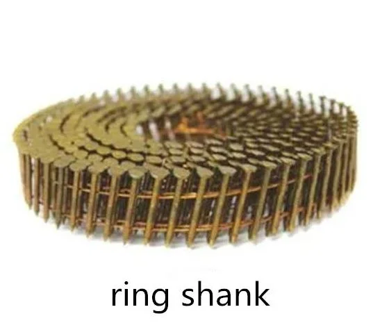 Spiral Shank Coil Nails of Chinese Origin for Renovation/Making Wooden Pallets/Repairing Roofs