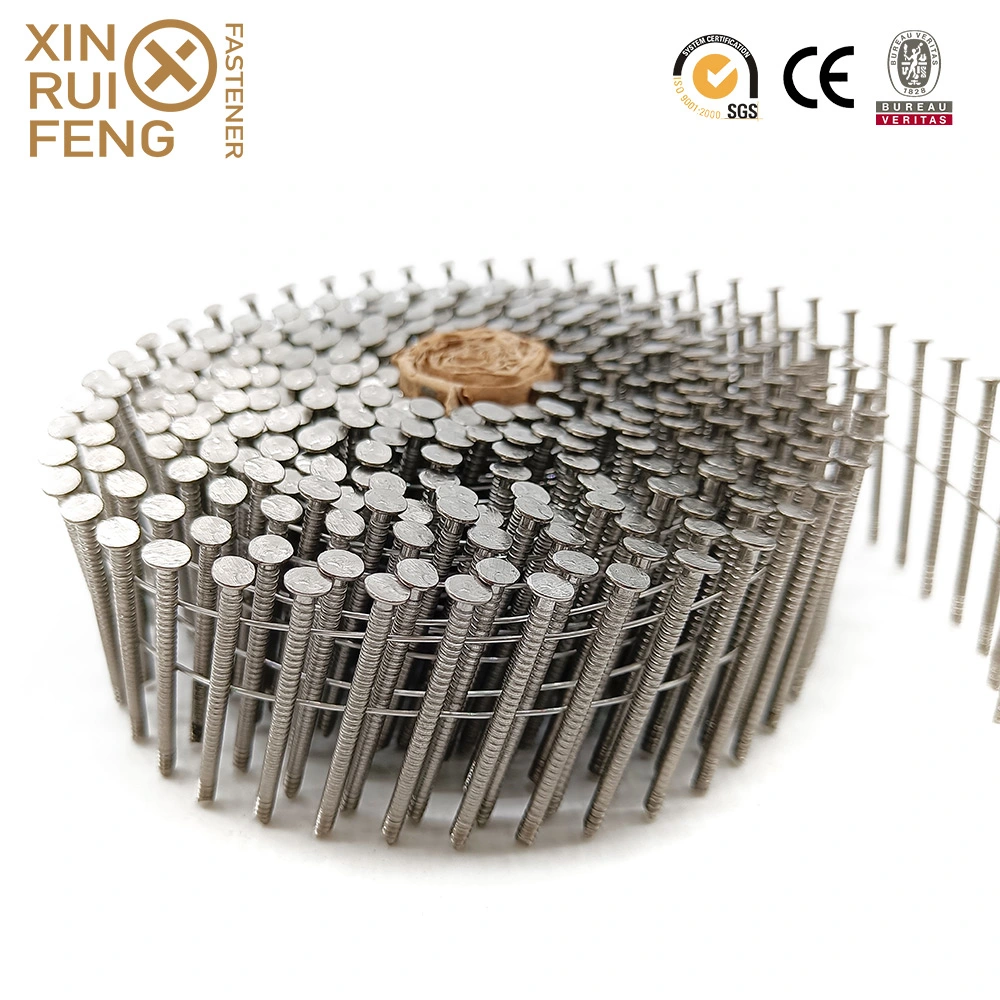 Wire Collated Siding Nails Wire Coil Nails Coil Framing Nail Flat Top Conical