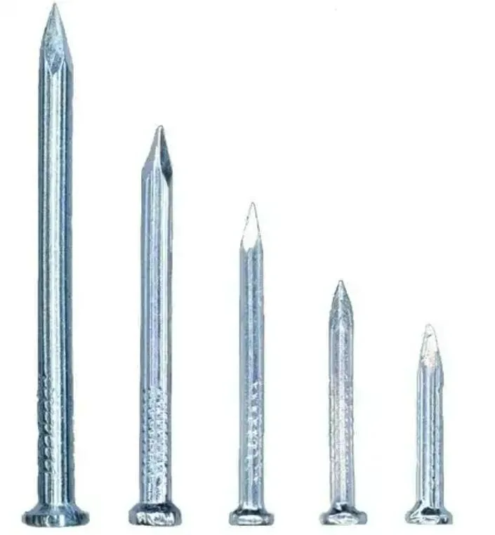 Polished Flat Head Diamond Point Iron Wire Nails