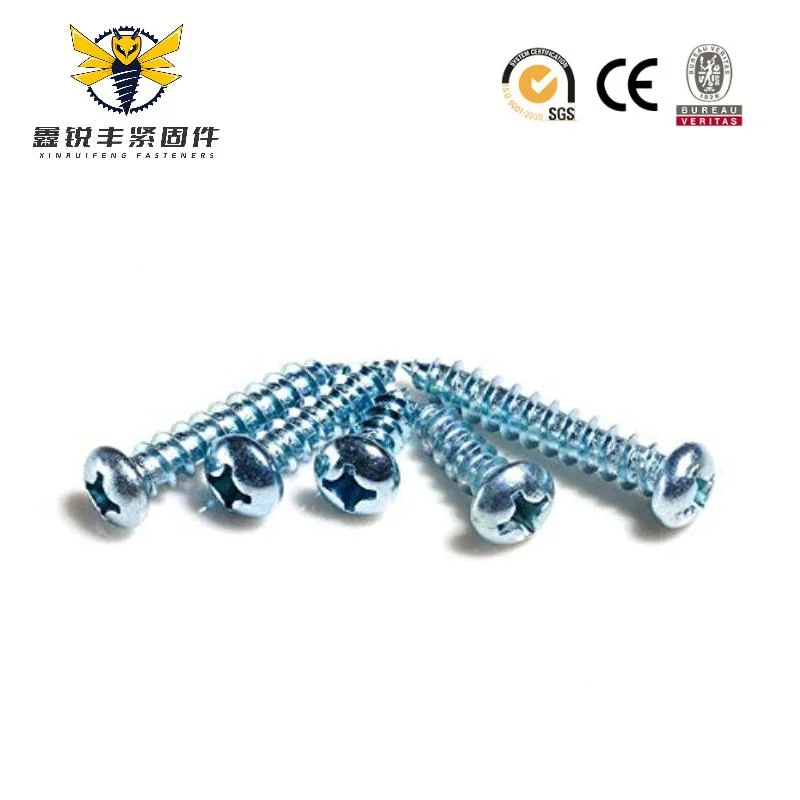 Carton Bulk Factory Low Price High Quality Strength Big Galvanized Pan Head Self Tapping Nails