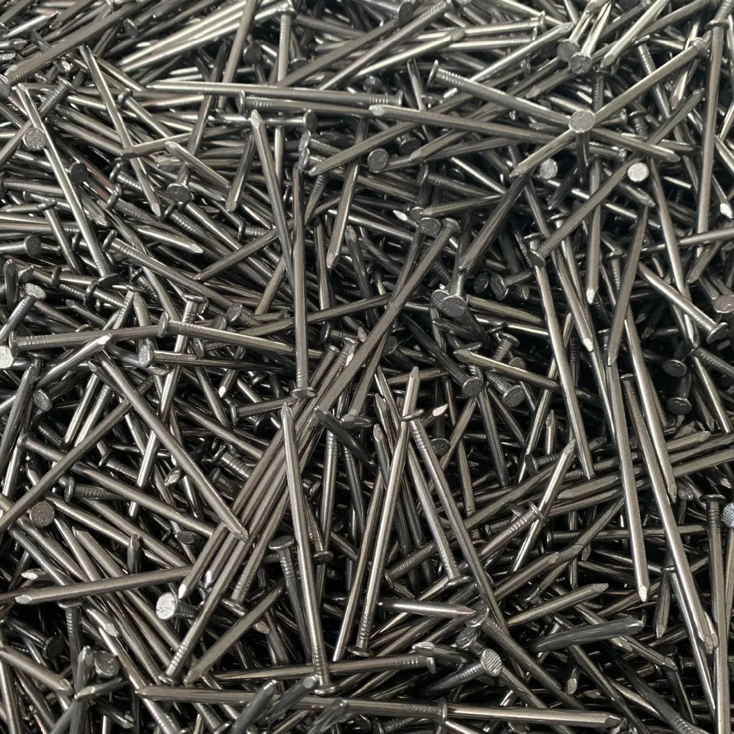 Steel Common Wire Nails Building Polished Flat Head Carpentry Siding Wood Nails for Wood Iron Construction Nail