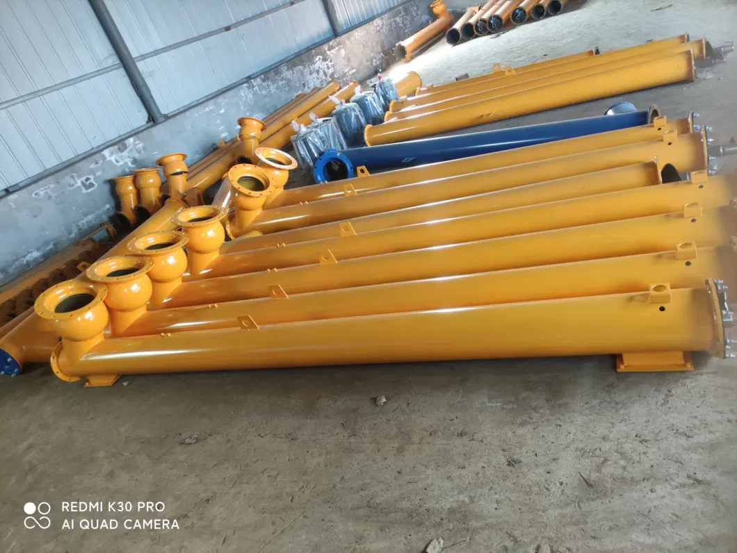 Factory Custom Molded Screw Flexible Pellet/Screw Type Auger/Auger Cement