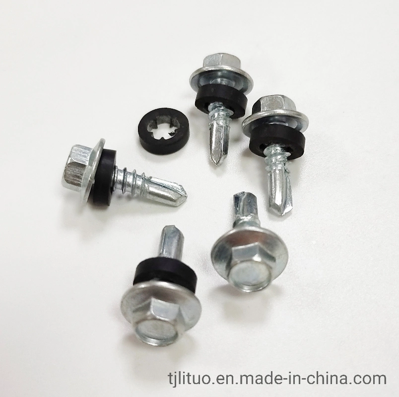 Hex Head Self Drilling EPDM Washer Screw