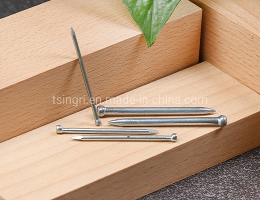 TGR/Tsingri Made In China Wholesaler Iron Steel Aluminum Round Cap Head Headless Nails