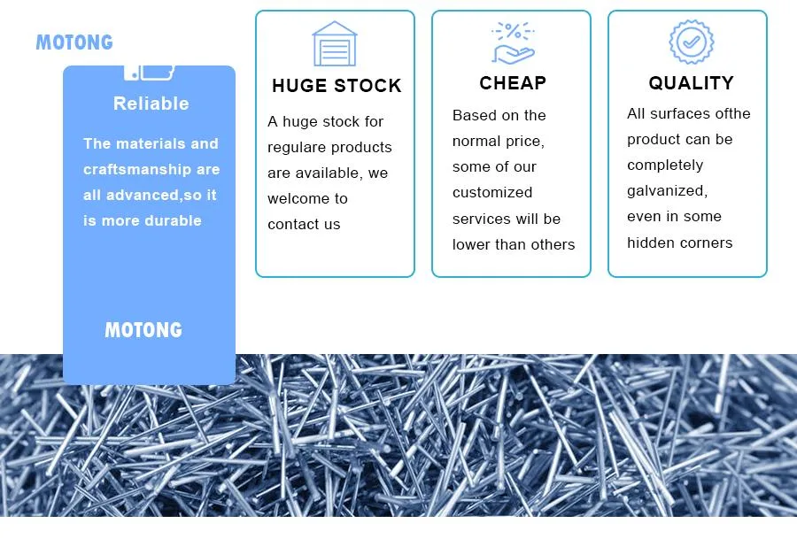 Clout Nails 1&quot;*11g Big Head Electro Galvanized Roofing Nails for American Market Roofing Nails