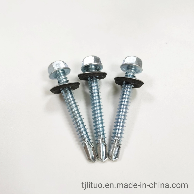 Hex Head Self Drilling EPDM Washer Screw