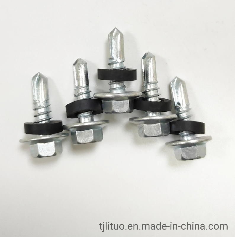 Hex Head Self Drilling EPDM Washer Screw