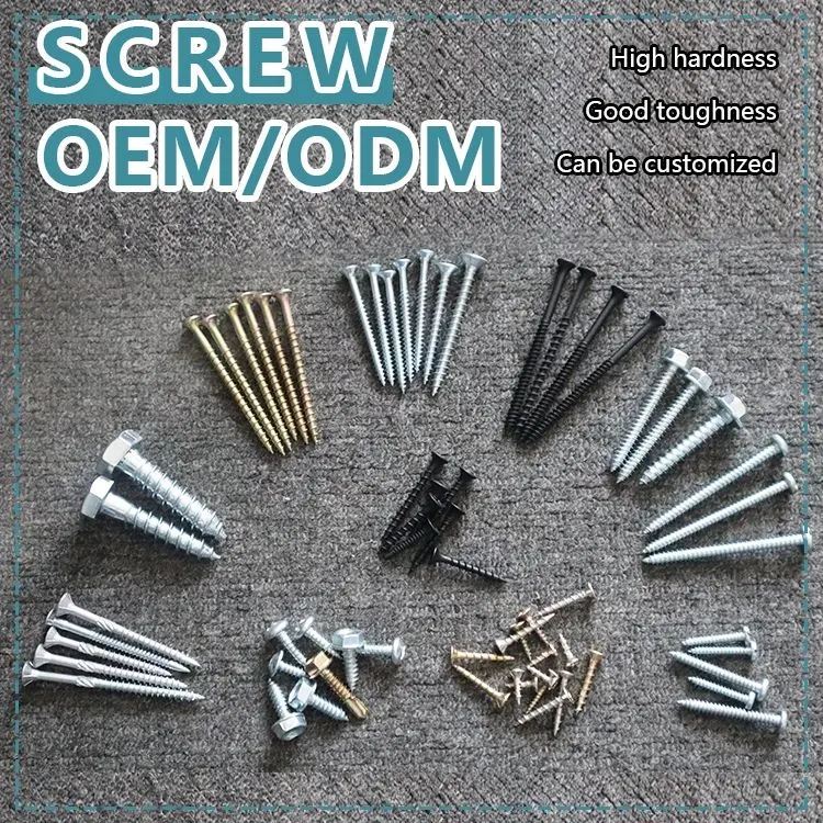 Black Phosphated Metal Parafuso Drywall Self Tapping Drywall Screws Suppliers for Plastic