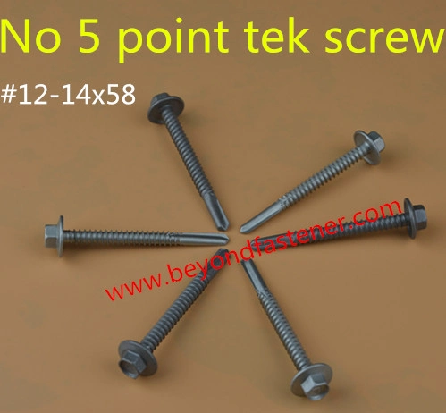 Flat Head Self Drilling Screw Wing Tek Screw Gypsum Board Screw