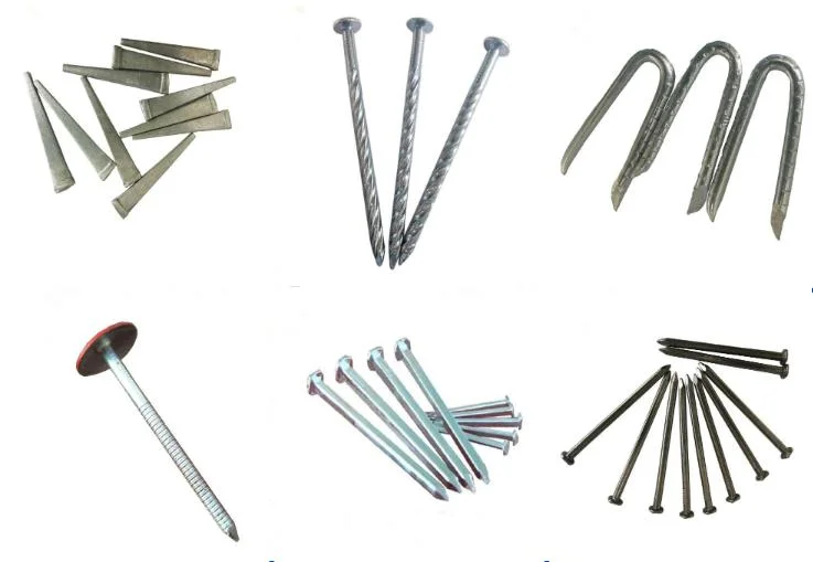 Bright Duplex Head Nails Two Head Common Nails Wooden Connection Nails