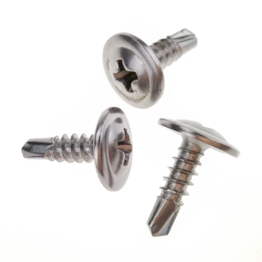 Chiinese Zinc Plated Wafer Head Truss Head Self Drilling Pan Head Self Tapping Screw