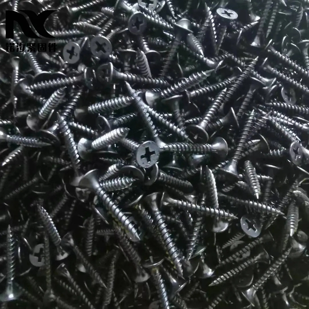 Black Phosphorus/Gray Phosphorus/Galvanized/Cross Countersunk Head/Coarse Teeth/High Strength Corrosion Resistance/Dry Wall Nail