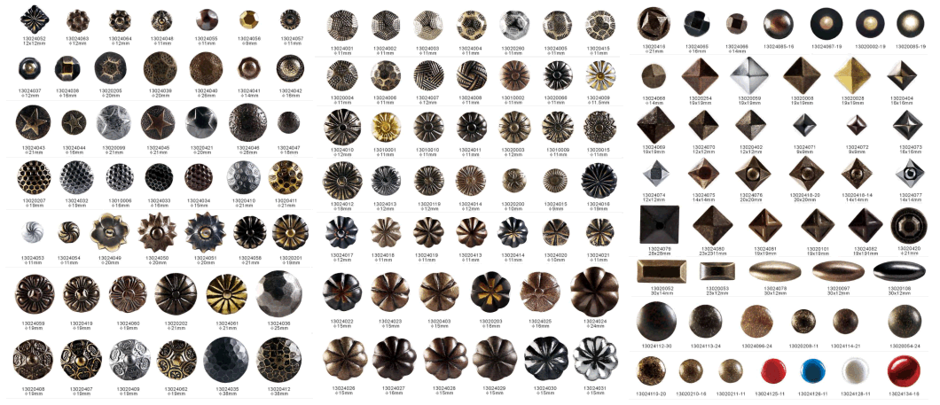 11mm China Factory Bronze Chrome Black Regular Upholstery Nails with Good Price Sofa Nails