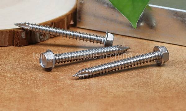 TGR/Tsingri Stainless Steel Hex Washer Type 17 Point Self-Tapping Screws