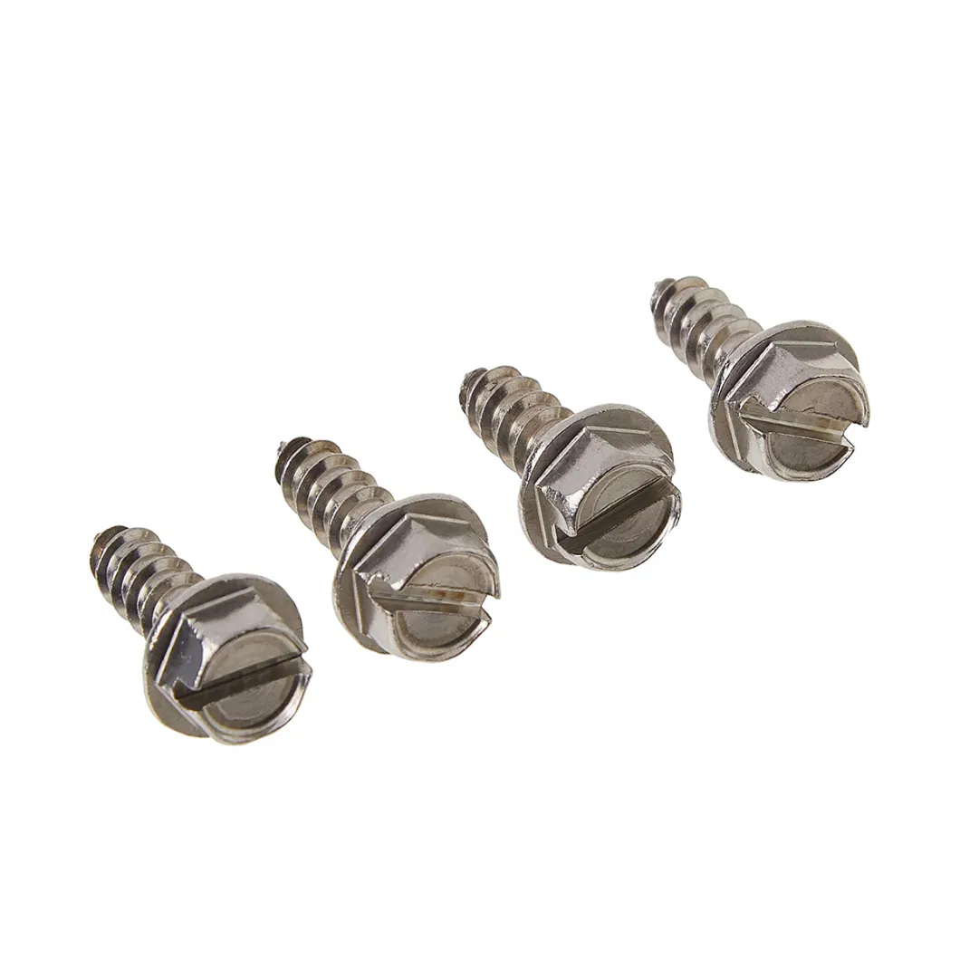 Slotted Drive Hex Head Concrete Screw Self Tapping Srcew