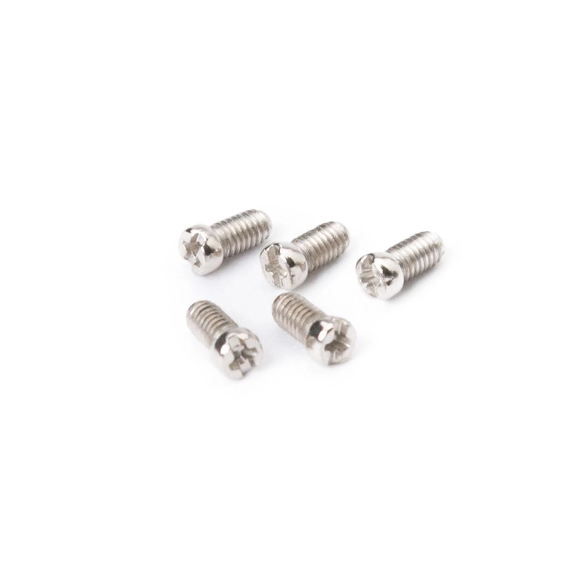 Machining Custom Nuts Screws Fasteners Pan Head Straight Machine Screws