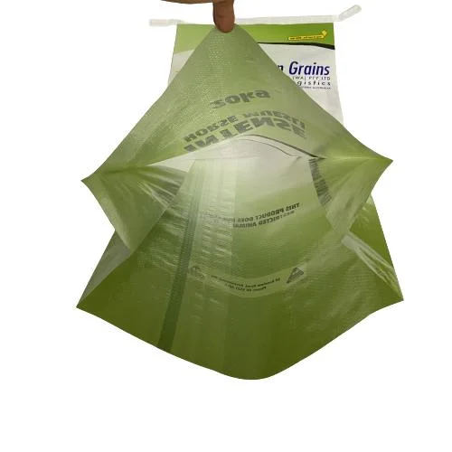 20kg PP Woven E-Z Open Sack Plastic Package for Grains Almond Flour