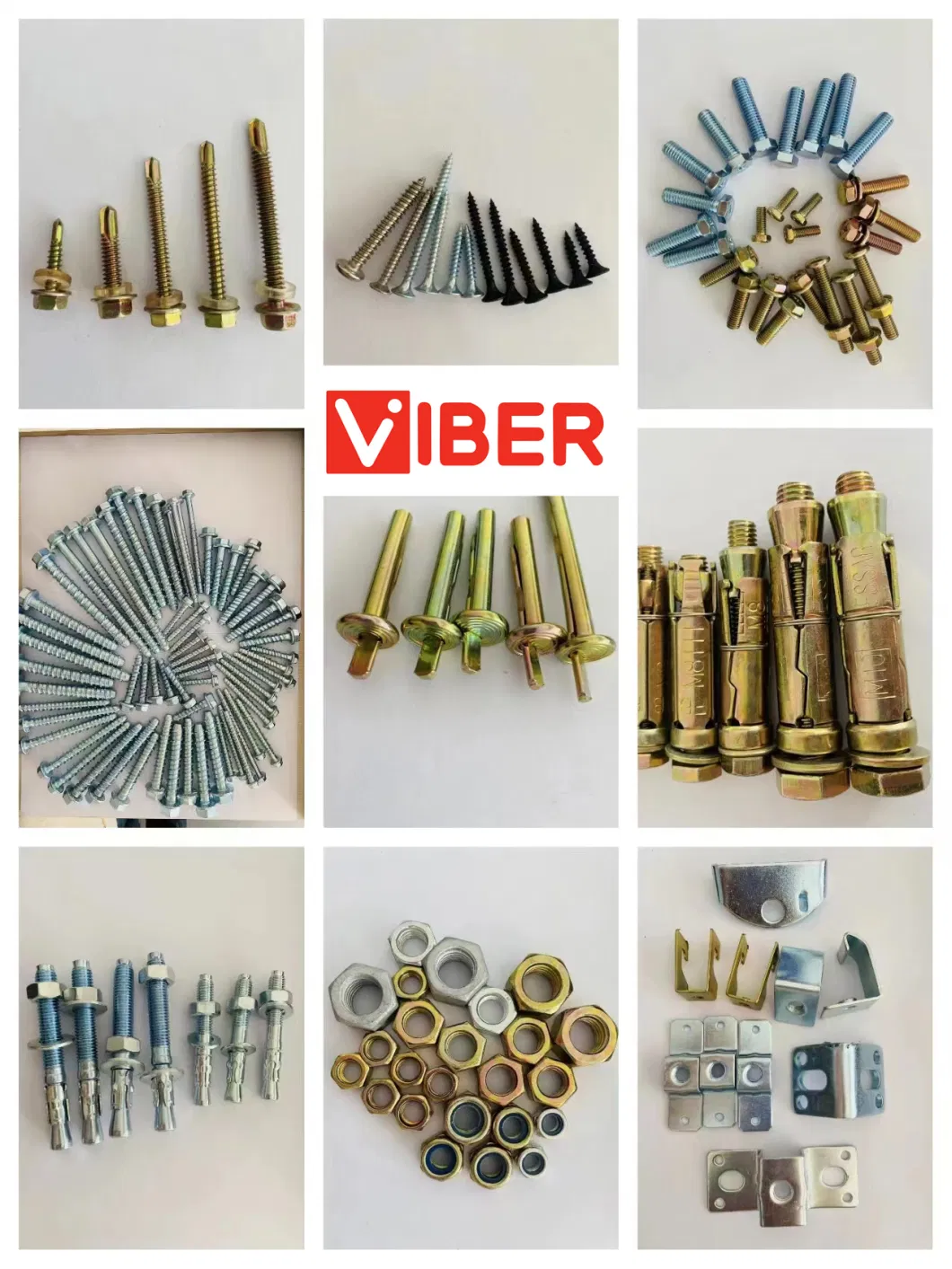 SS304 410 Modified Truss Wafer Phillips hex Head Tek Roofing Self Drilling Screws for Sheet Metal