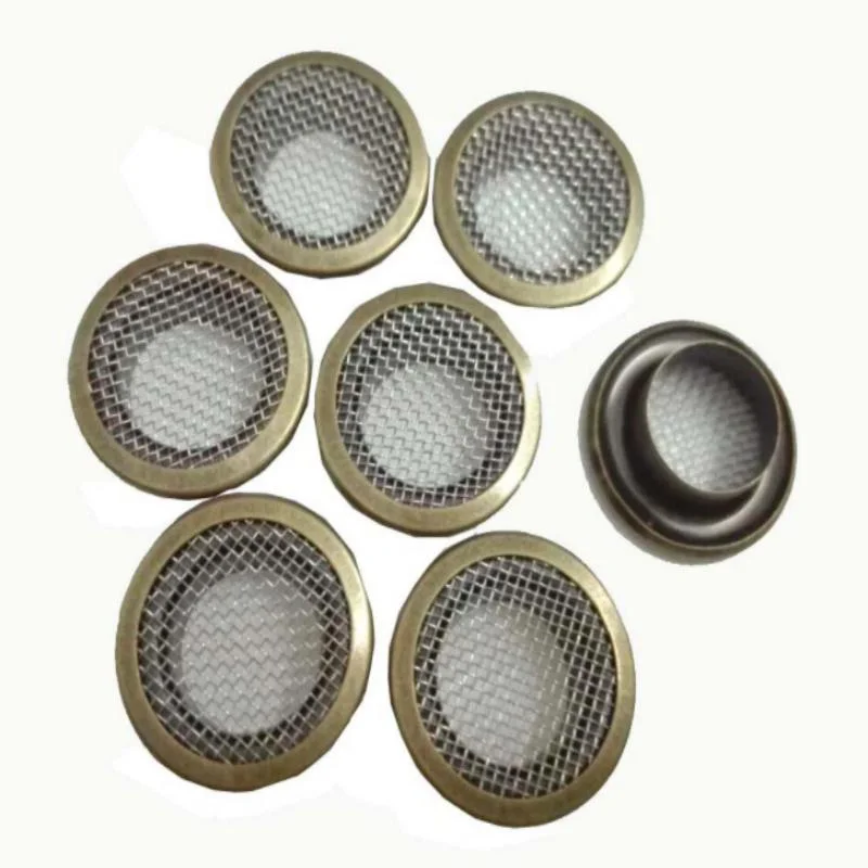 Metal Brass Mesh Eyelets Washer Metal Grommet Nickle/Black Nickle /Bronze Color