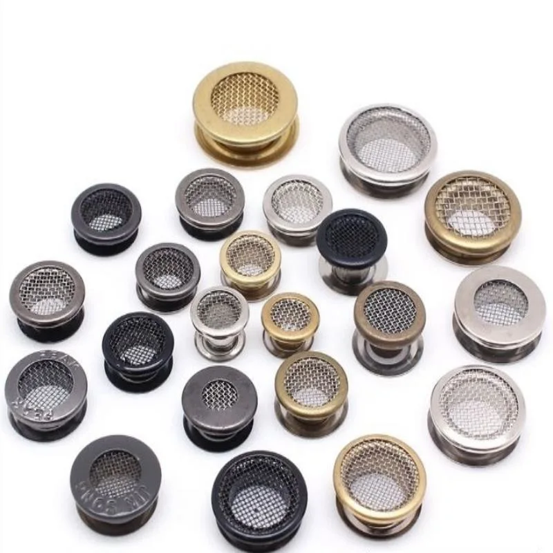 Metal Brass Mesh Eyelets Washer Metal Grommet Nickle/Black Nickle /Bronze Color