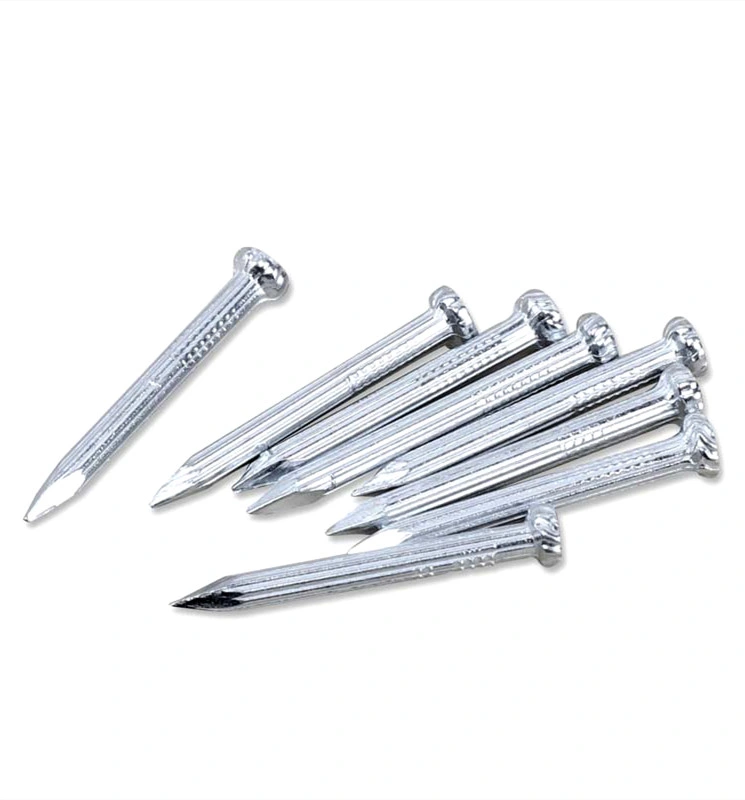 Polished Steel Concrete Nails Screws Common Construction Nails