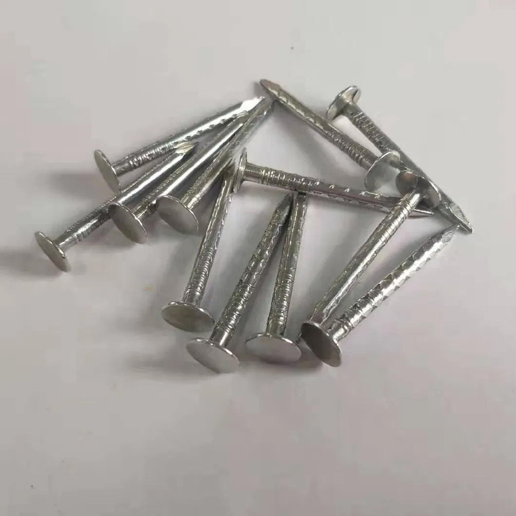 1-1/4 Inch High Quality Galvanized Large Flat Head Zinc Coating Iron Clout Nails Roofing Ceiling Nails