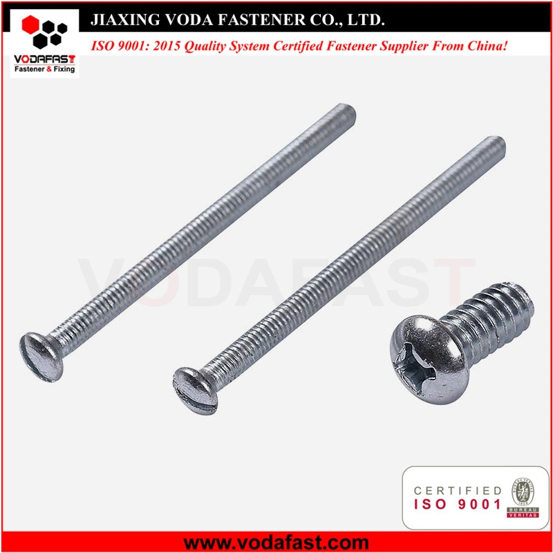 Vodafast Pan Head Machine Screw with Serrated Lock Washer External Teeth Assembled