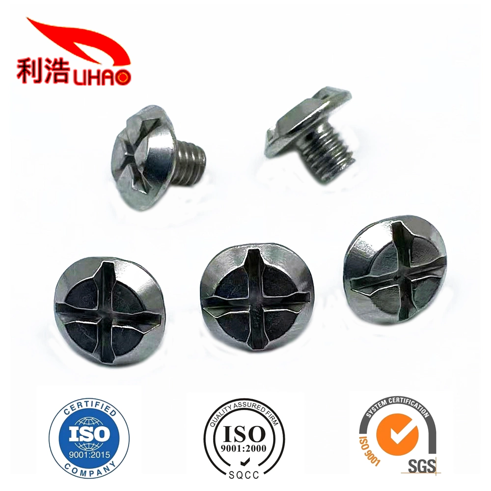 Chinese Hardware Manufacturing Stainless Steel Custom Head Machine Screw