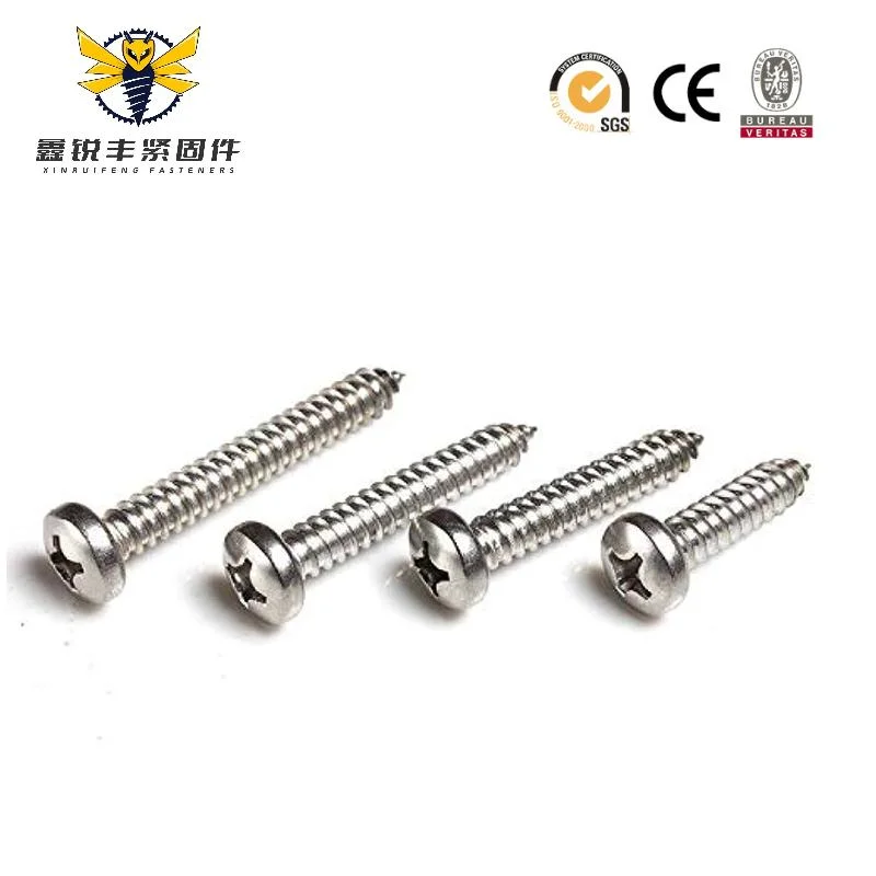 Carton Bulk Factory Low Price High Quality Strength Big Galvanized Pan Head Self Tapping Nails